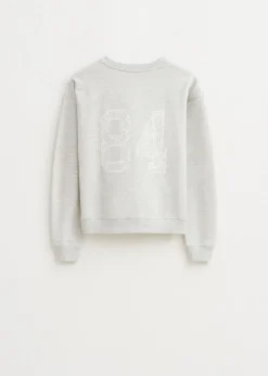 Sweater met backprint