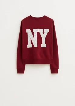 Sweater met broderie