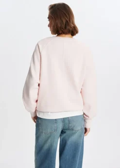 Sweater met fluffy print