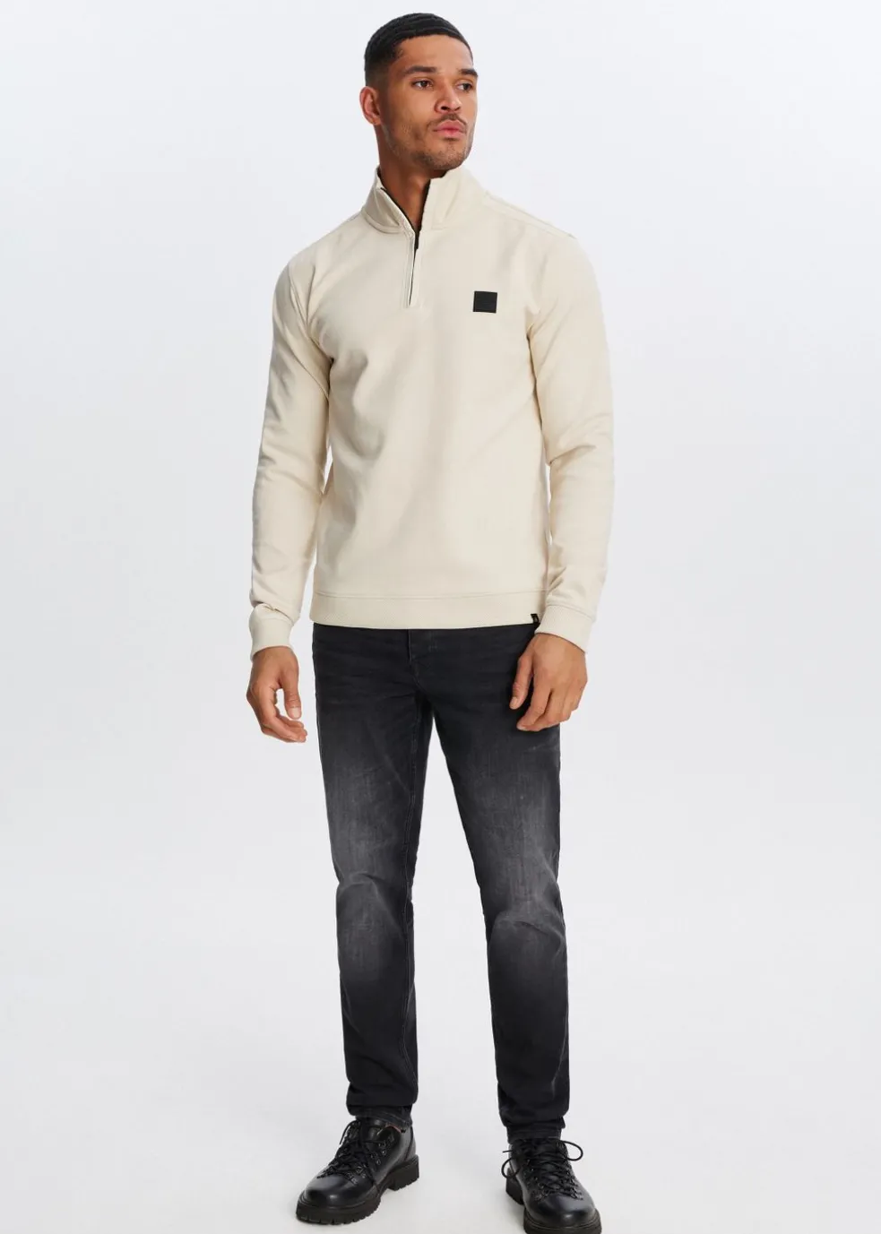 Sweater met logo