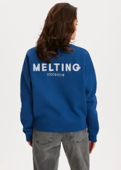 Sweater met merk print