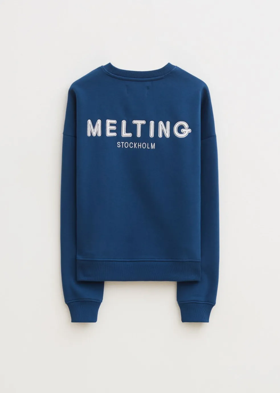 Sweater met merk print
