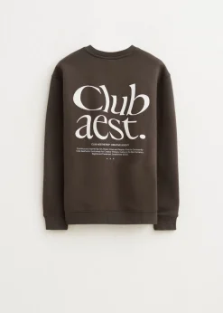 Sweater met print club