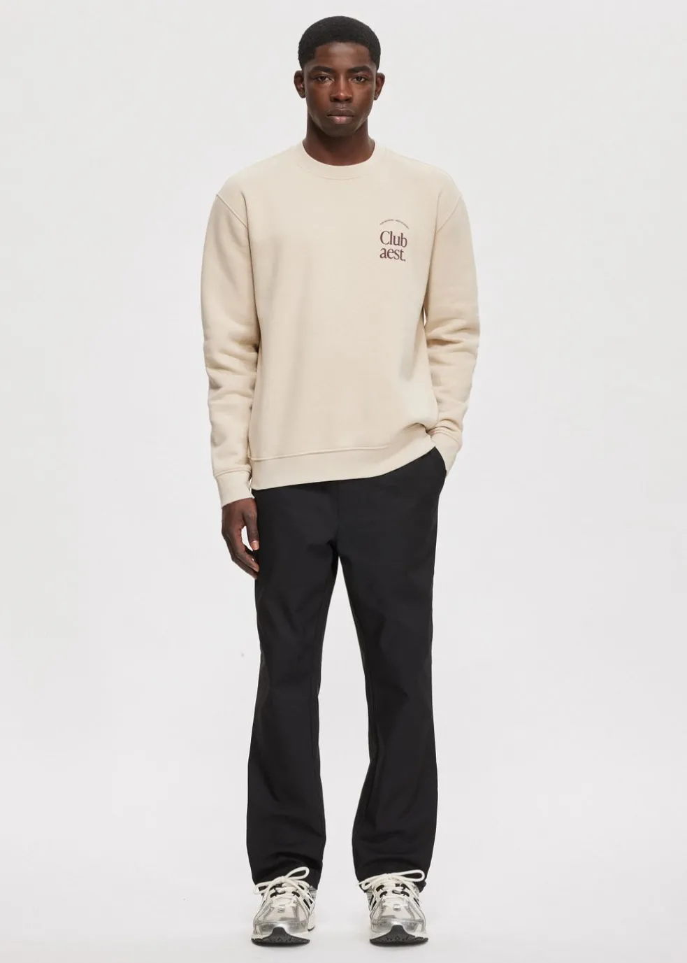 Sweater met print club