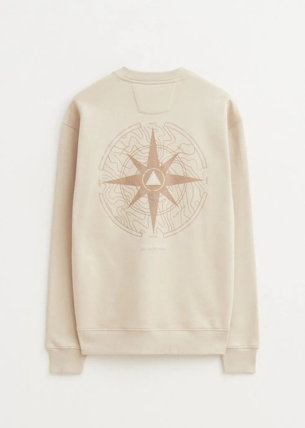 Sweater met print kompas