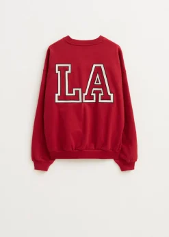 Sweater met tekstprint