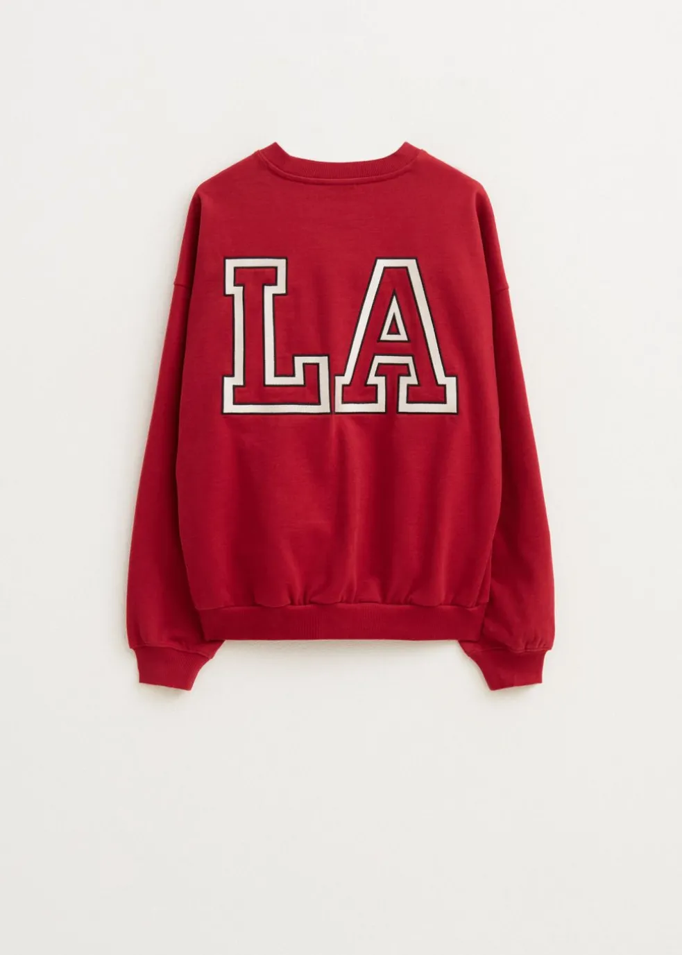 Sweater met tekstprint