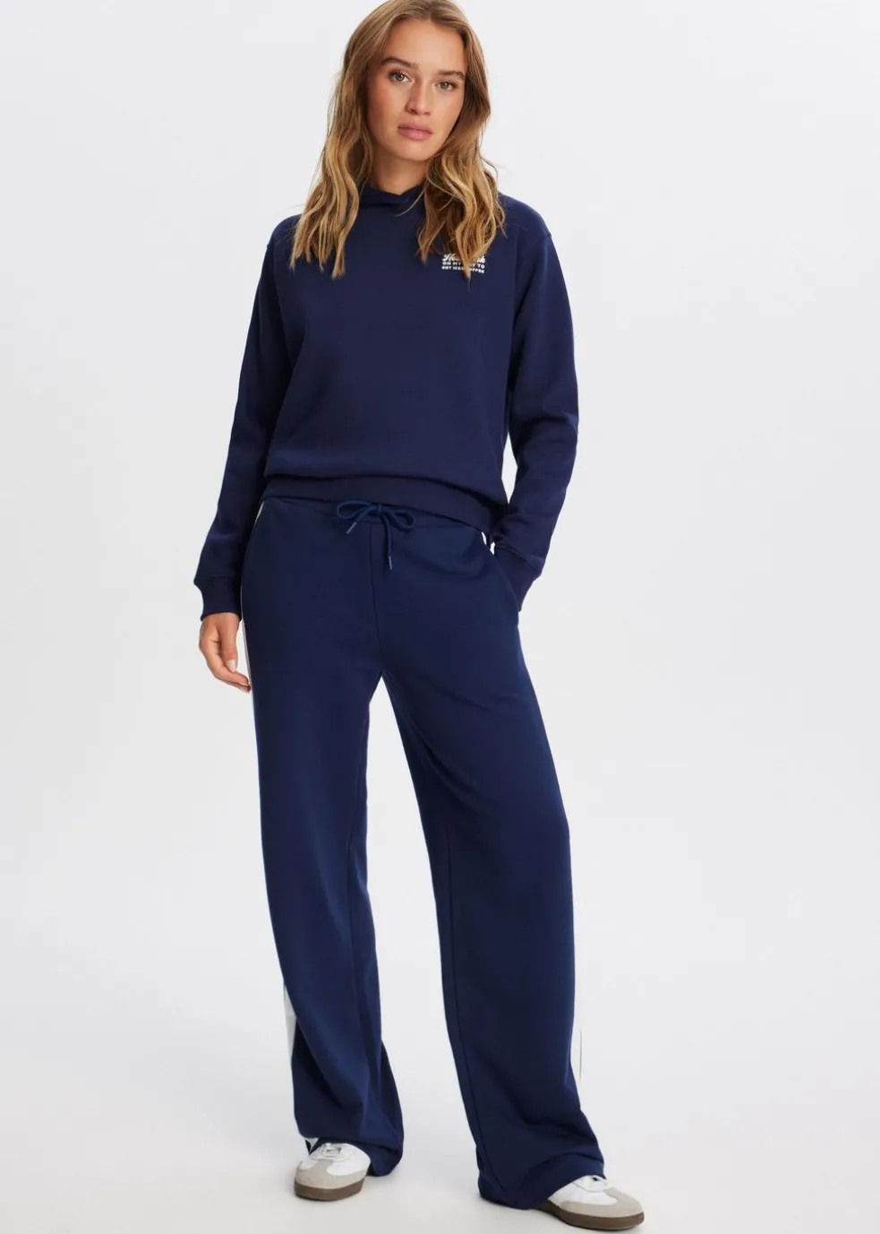 Sweatpants met streep