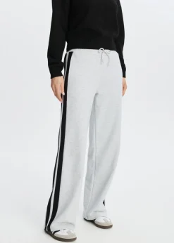 Sweatpants met streep