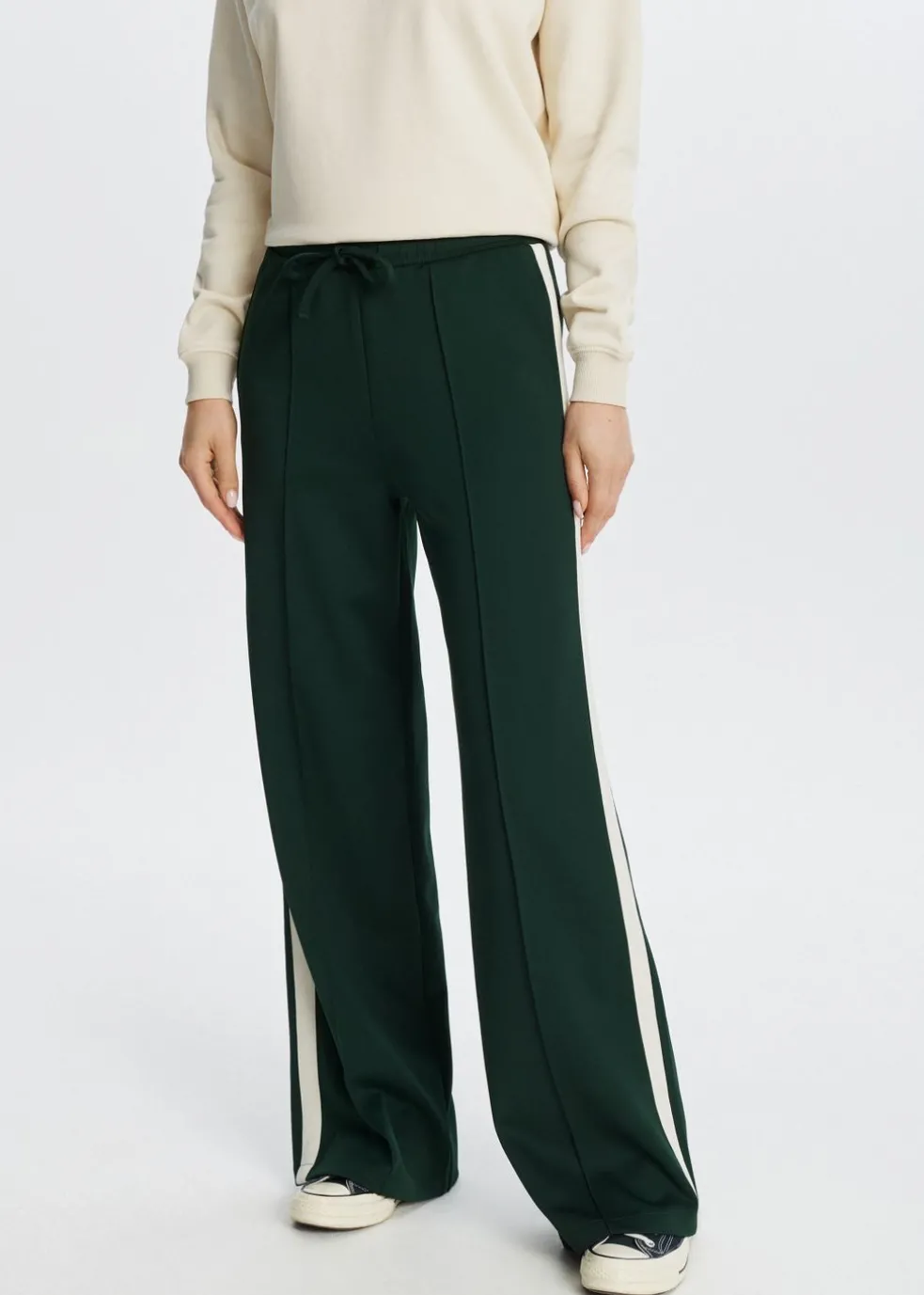 Sweatpants met streep