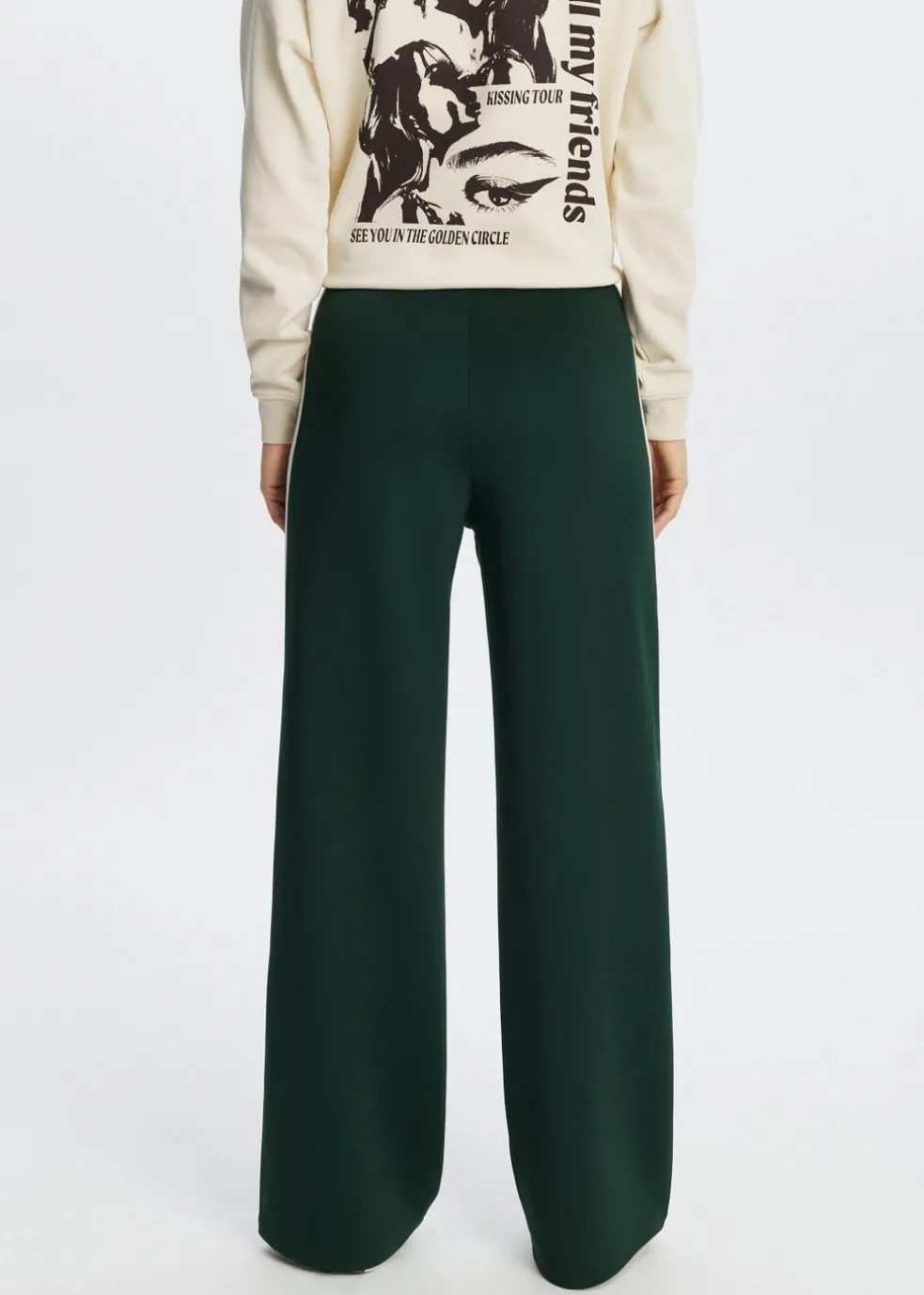 Sweatpants met streep