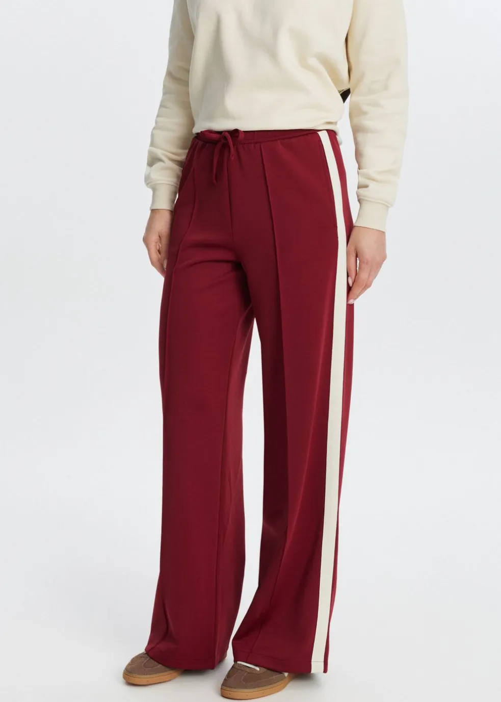 Sweatpants met streep
