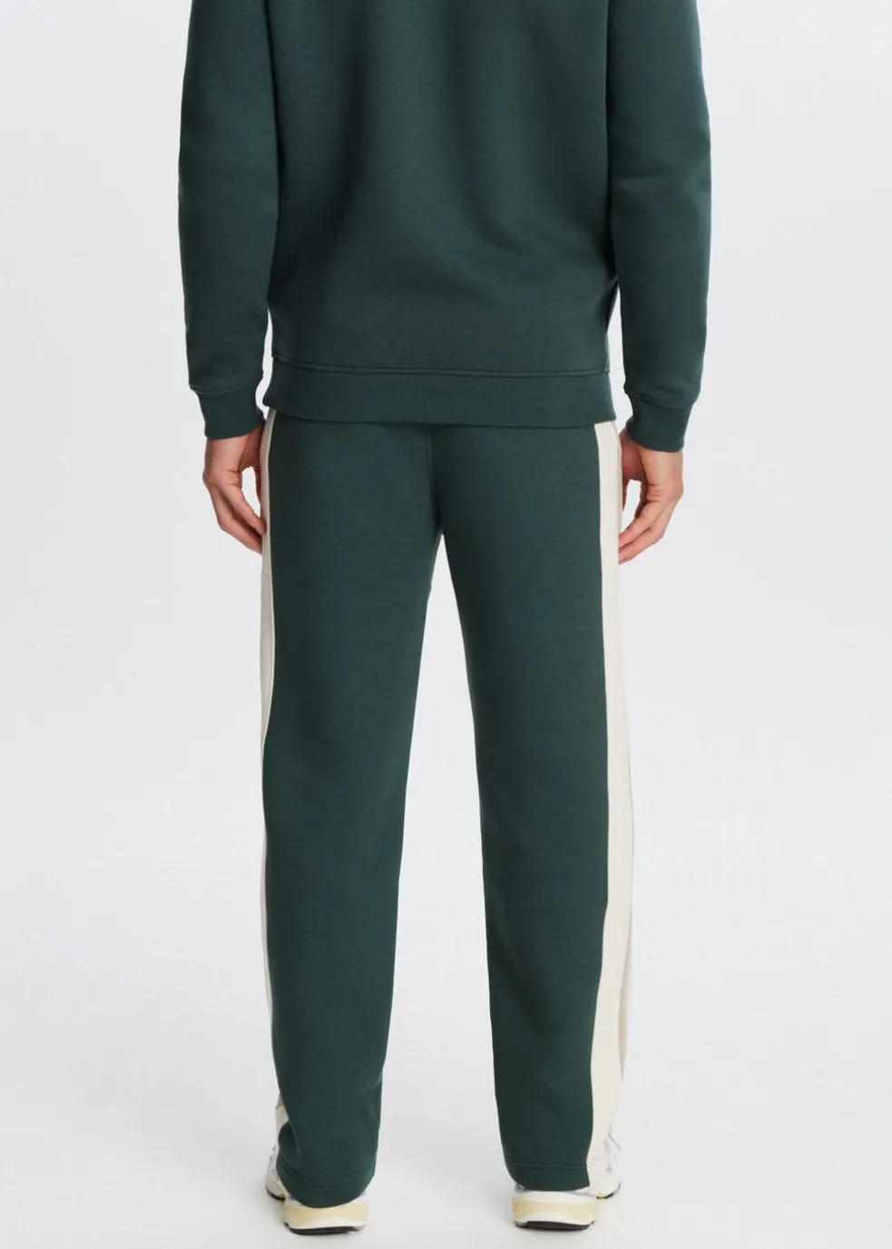 Sweatpants met streepdetail