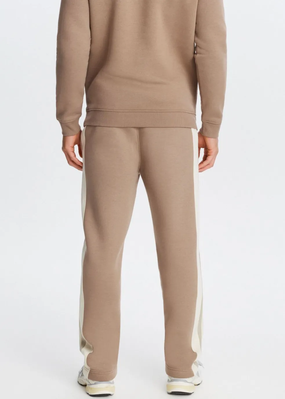 Sweatpants met streepdetail