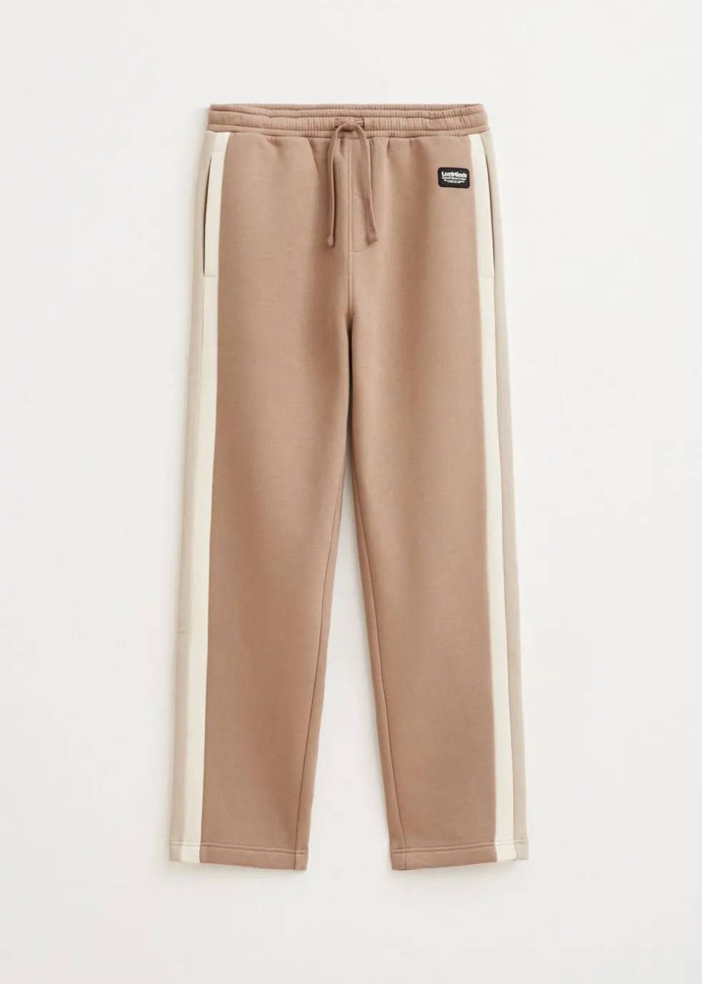 Sweatpants met streepdetail