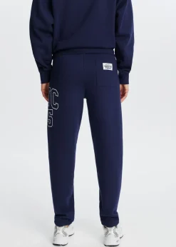 Sweatpants met zijprint