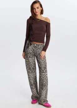 Top met roosdetail