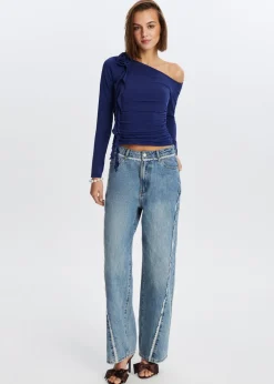 Top met roosdetail
