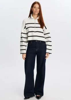 Trui met half zip