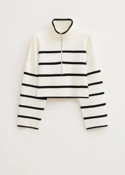 Trui met half zip