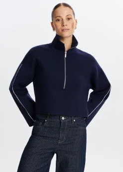 Trui met half zip