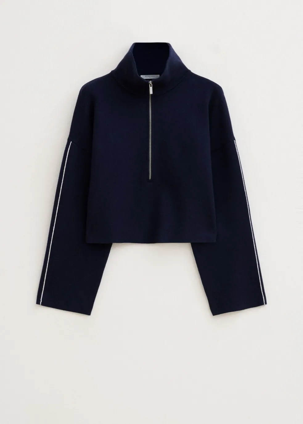 Trui met half zip