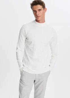 Trui met mock-neck