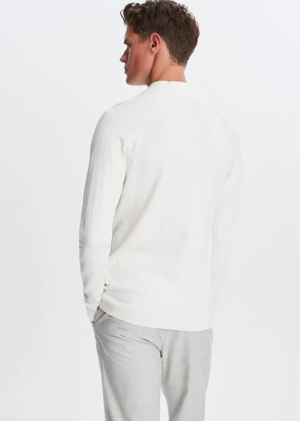 Trui met mock-neck