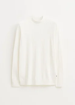 Trui met mock-neck