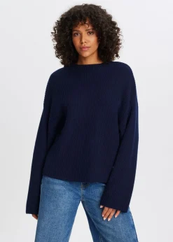 Trui met mockneck