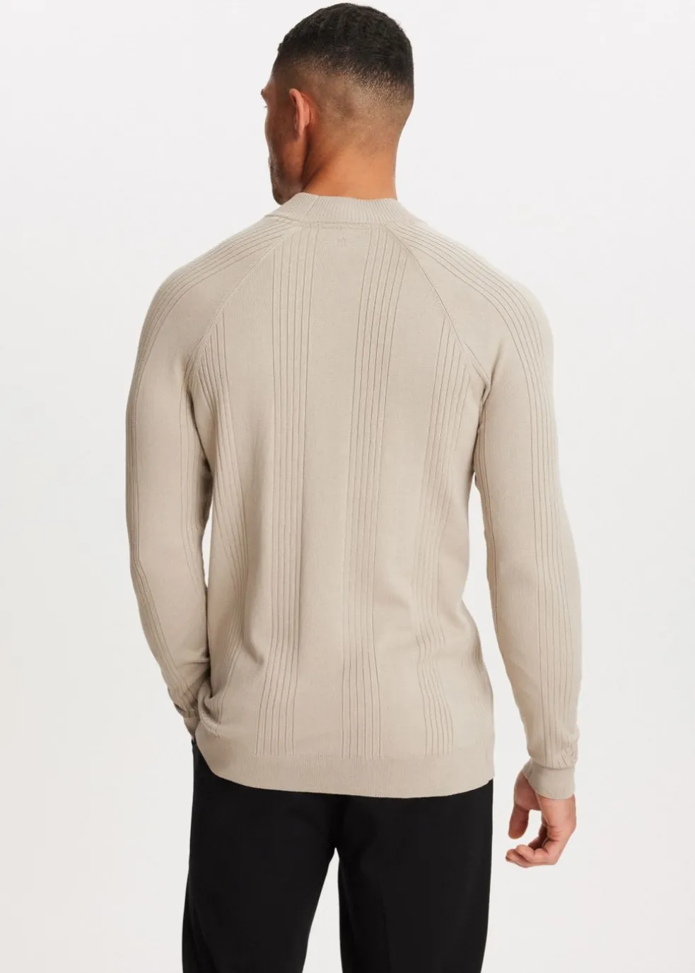 Trui met mock-neck