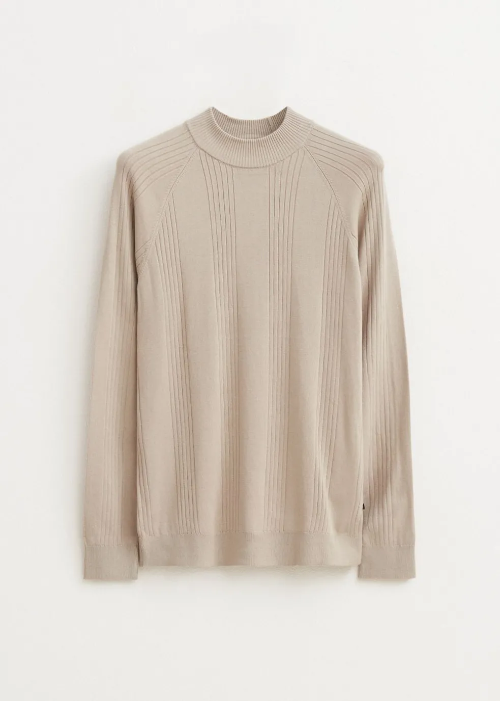 Trui met mock-neck