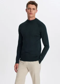 Trui met mock-neck
