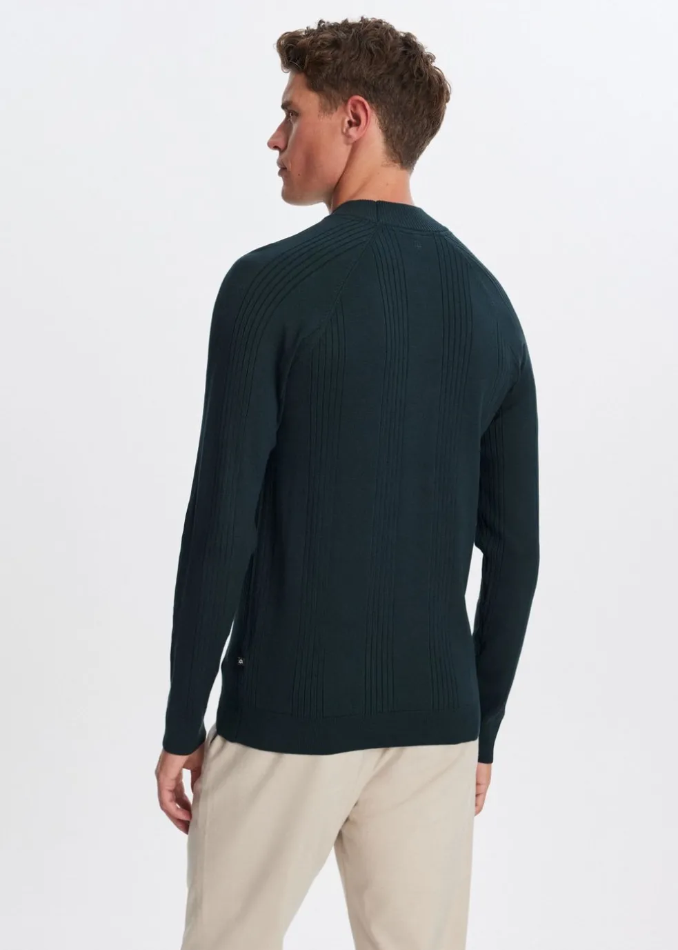 Trui met mock-neck