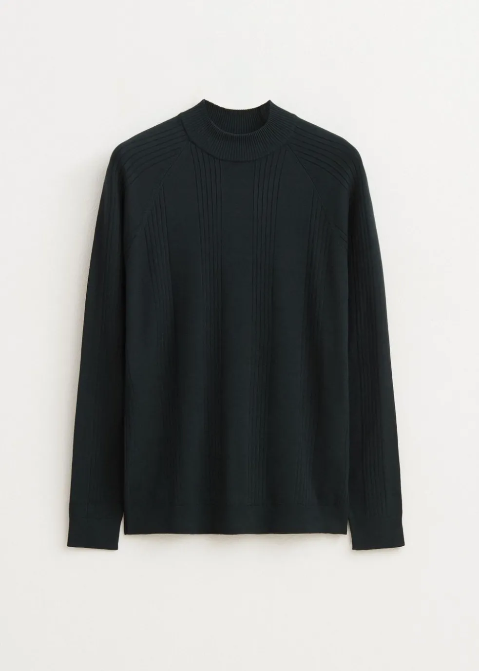Trui met mock-neck