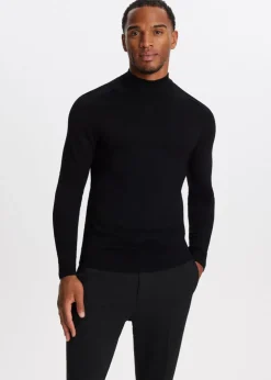 Trui met mock-neck