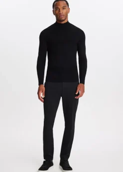 Trui met mock-neck