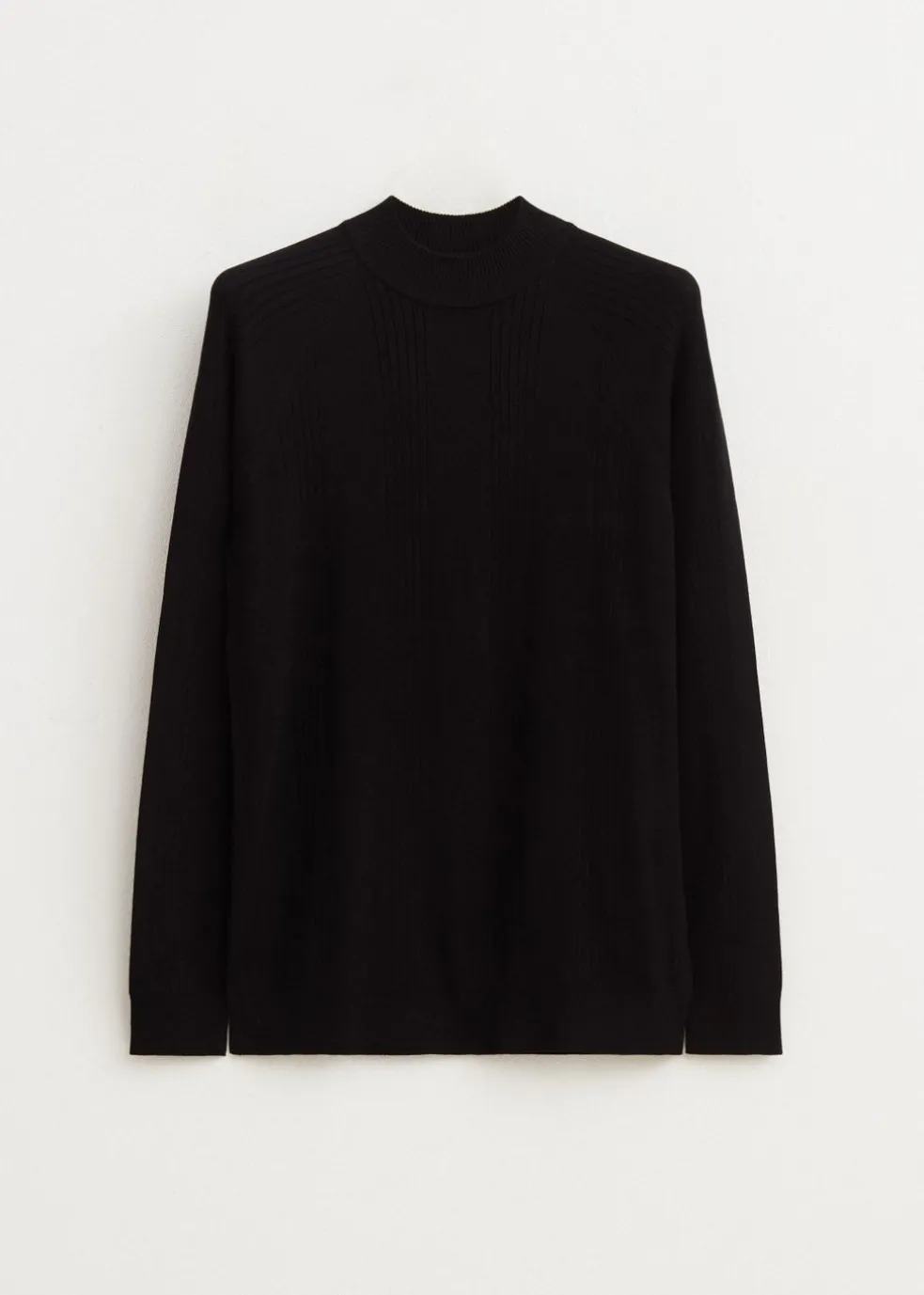 Trui met mock-neck
