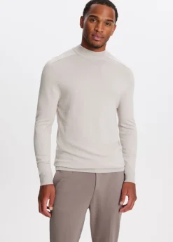 Trui met mock-neck