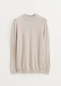 Trui met mock-neck