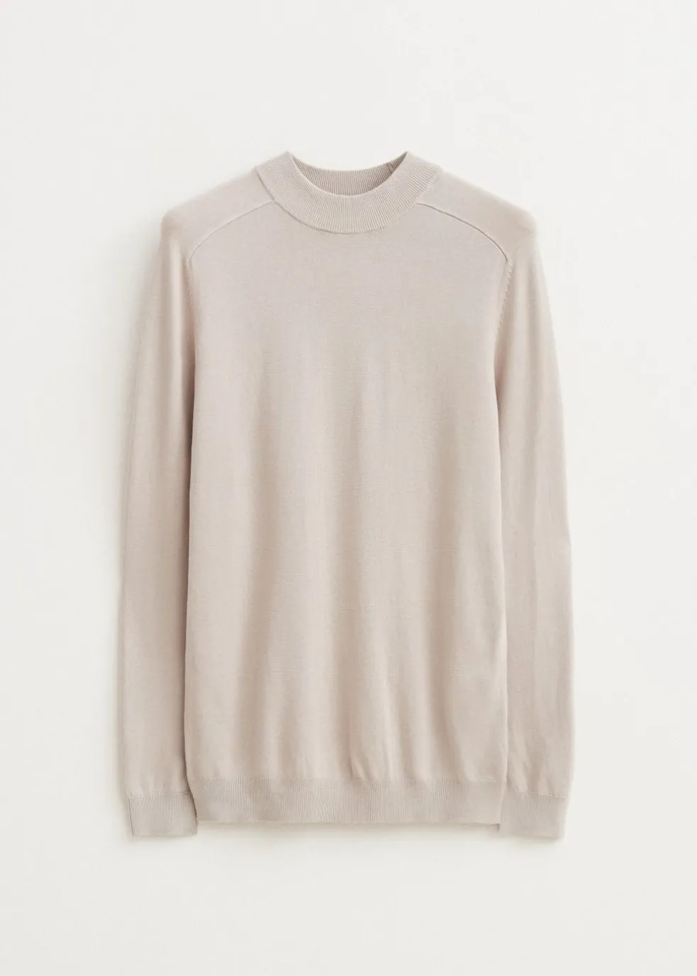 Trui met mock-neck