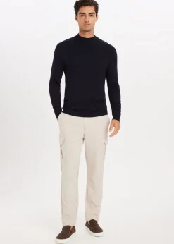 Trui met mock-neck