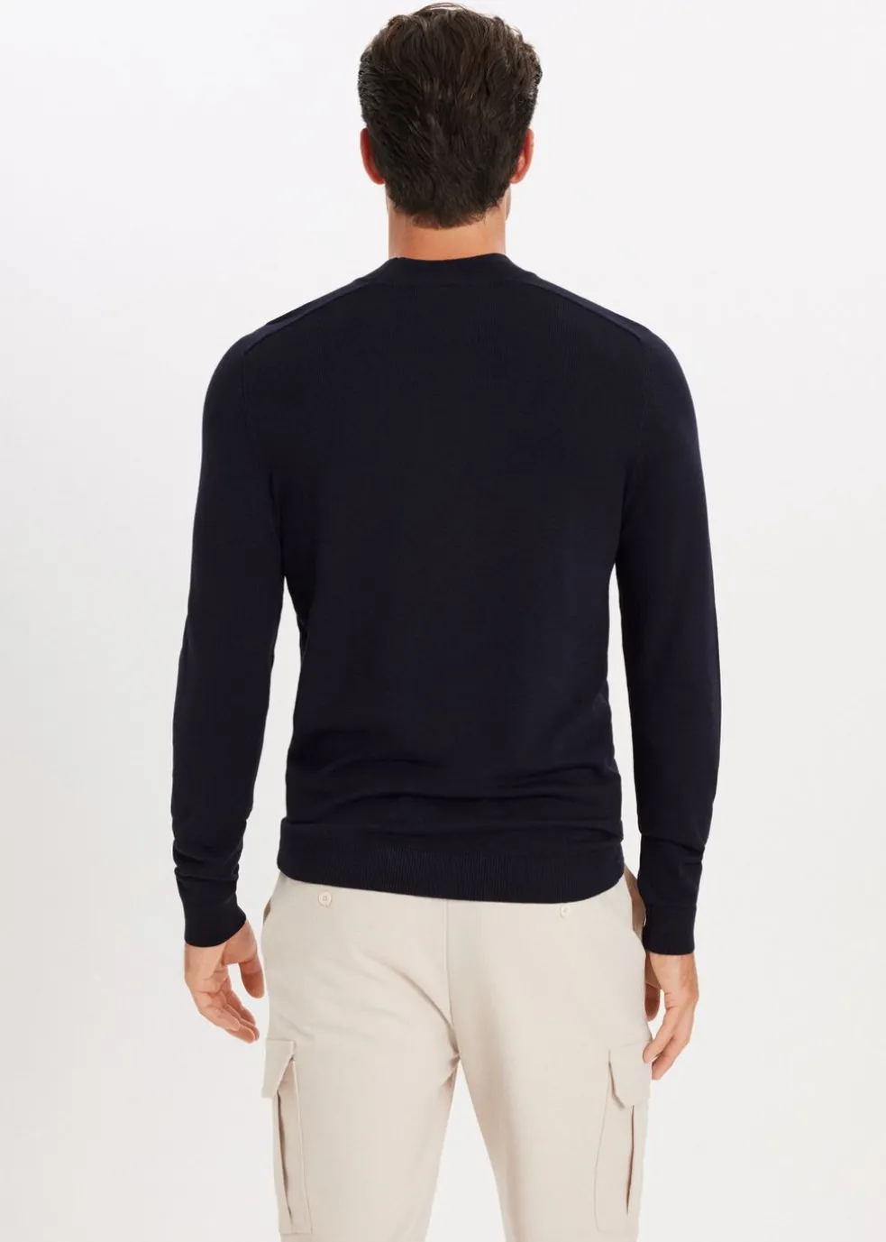 Trui met mock-neck