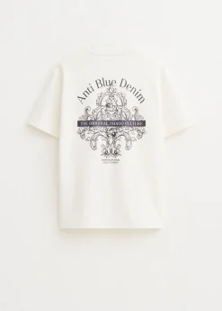 T-shirt met emblem