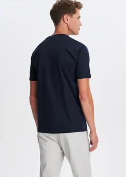 T-shirt met merk