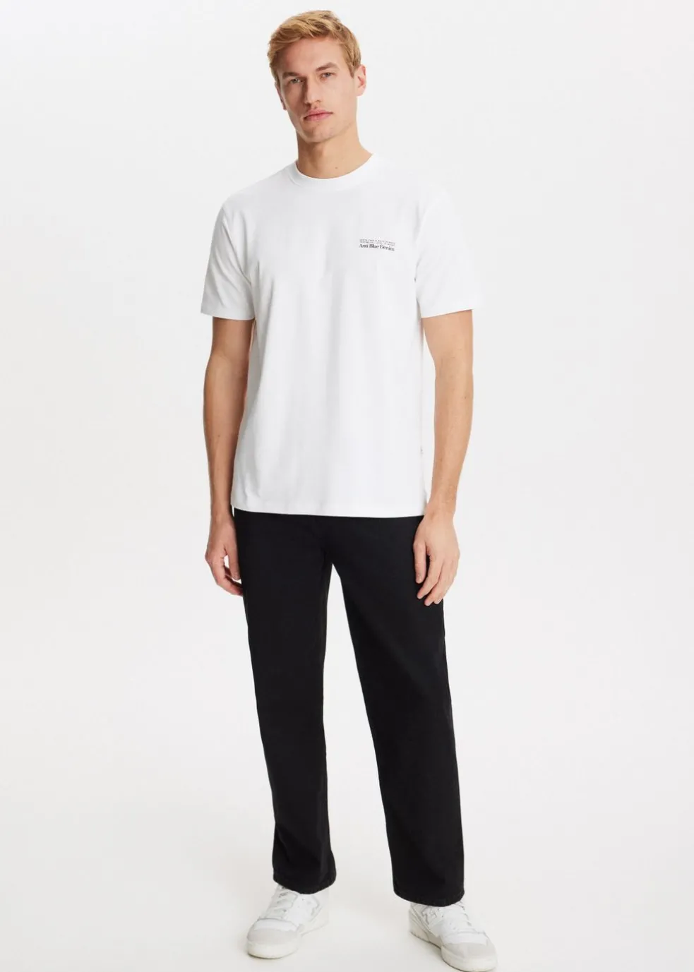 T-shirt met merk logo