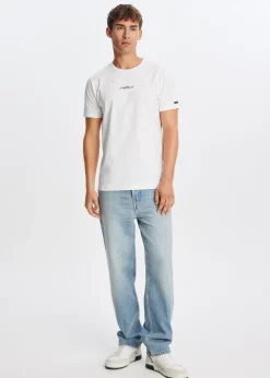 T-shirt met merk logo