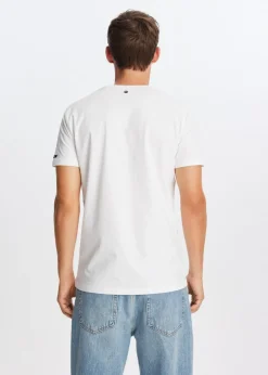 T-shirt met merk logo