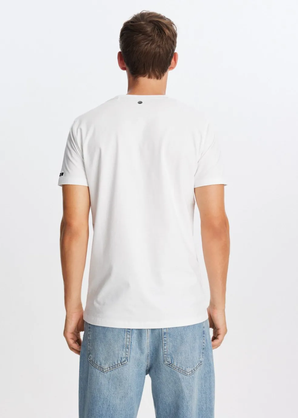 T-shirt met merk logo
