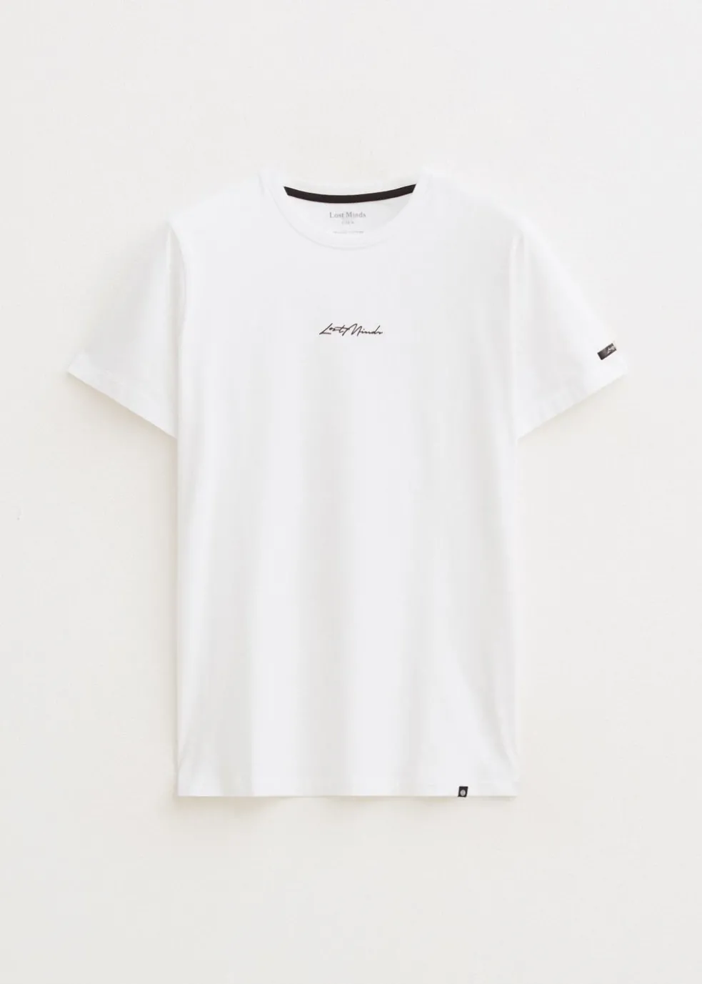 T-shirt met merk logo